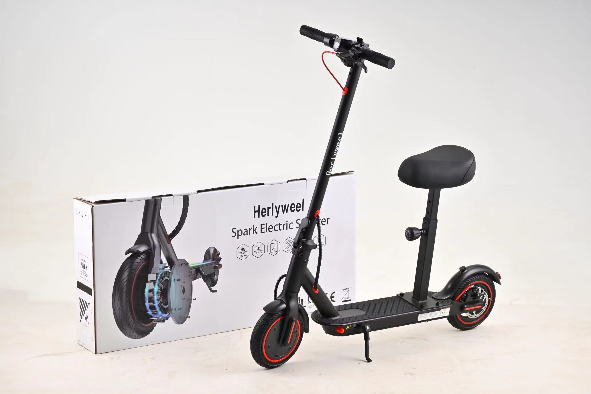 Electric Scooter for Adult,Free skateboard seat included