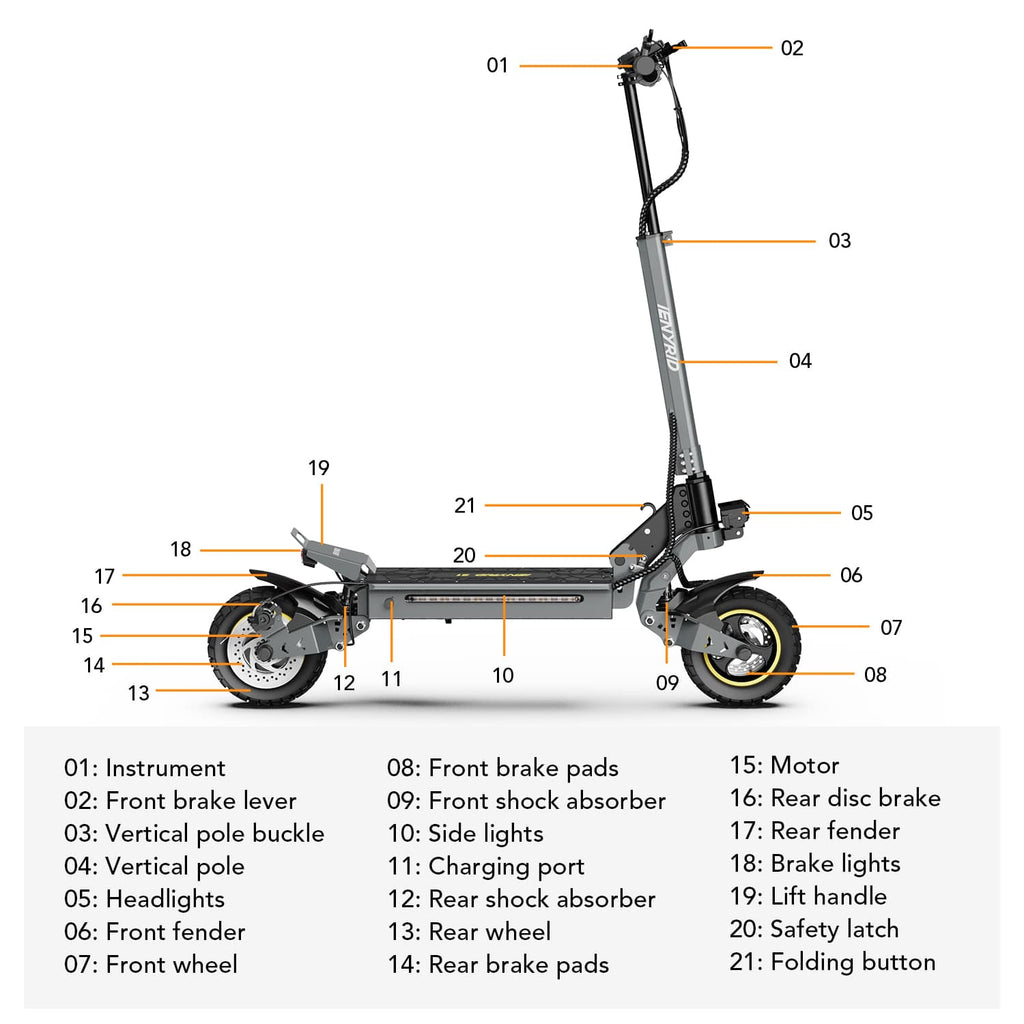 iENYRID S1 Off-Road Electric Scooter